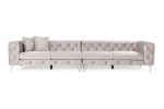 Sofa Como, pilka