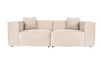 Sofa Lora, smėlio spalvos