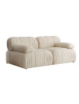 Dvivietė sofa Soli, balta
