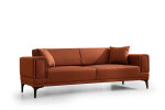 Sofa-lova Asir Horizon, raudona
