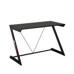 Kompiuterio stalas Asir 120x60x77 cm juodas
