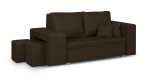 Sofa-lova Milo2, ruda