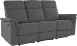Trivietė sofa Loft Southbrook, pilka