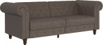 Dvivietė sofa-lova Dorel Home Felix, ruda