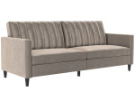 Dvivietė sofa-lova Dorel Home Celine, pilka
