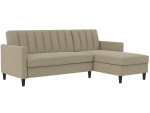 Trivietė sofa-lova Dorel Home Celine, ruda
