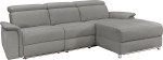 Trivietė sofa Loft Pareli, pilka
