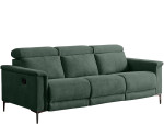 Sofa Loft24 Lund 222X100X97 cm, žalia