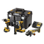 Akumuliatorinių įrankių komplektas DeWalt DCK355P2T-QW, 18V, su akumuliatoriumi