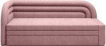Sofa-lova Fabillo, 223x86x80 cm, rožinė