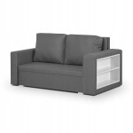 Sofa-lova Milo1, 150x85x85 cm, pilka