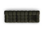 Modulinė sofa Micadoni Bellis, 282x94x64 cm, žalia