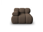 Modulinė sofa Micadoni Bellis, 94x94x64 cm, ruda