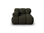 Modulinė sofa Micadoni Bellis, 94x94x64 cm, žalia
