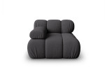 Modulinė sofa Micadoni Bellis, 94x94x64 cm, pilka