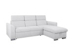 Kampinė sofa Evia, 186x243x98 cm, pilka