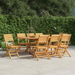 Sulankstomos kėdės, 8 vnt., 47x62x90 cm, tikmedžio masyvas