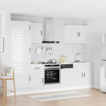 Virtuvinių spintelių komplektas, 7 dalių, Kalmar, balta