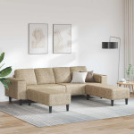 Svetainės sofa 3 vnt. Šviesiai pilka