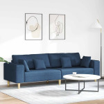 Sofa Mėlyna 250 x 77 x 76 cm audinys