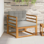 Lauko Vidurinis Sofa Kietos akacijos mediena