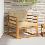 Lauko Vidurinis Sofa Kietos akacijos mediena
