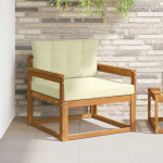 Lauko Vidurinis Sofa Kietos akacijos mediena