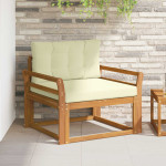 Lauko Vidurinis Sofa Kietos akacijos mediena