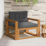 Lauko Vidurinis Sofa Kietos akacijos mediena
