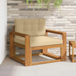 Lauko Vidurinis Sofa Kietos akacijos mediena