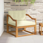 Lauko Vidurinis Sofa Kietos akacijos mediena