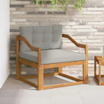 Lauko Vidurinis Sofa Kietos akacijos mediena