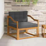 Lauko Vidurinis Sofa Kietos akacijos mediena