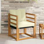 Lauko sofa Kietasis akacijos medis ir Textilene