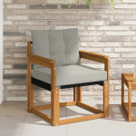 Lauko sofa Kietasis akacijos medis ir Textilene