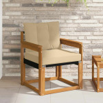 Lauko sofa Kietasis akacijos medis ir Textilene