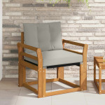 Lauko sofa Kietasis akacijos medis ir Textilene