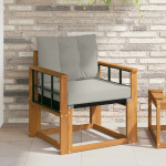 Lauko sofa Kietasis akacijos medis ir Textilene