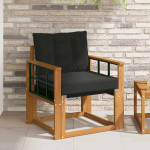 Lauko sofa Kietasis akacijos medis ir Textilene