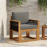Lauko Vidurinis Sofa Kietos akacijos mediena