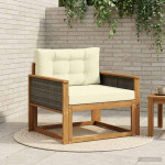 Lauko Vidurinis Sofa Kietos akacijos mediena