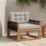 Lauko Vidurinis Sofa Kietos akacijos mediena