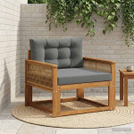 Lauko Vidurinis Sofa Kietos akacijos mediena