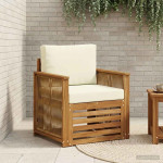 Lauko Vidurinis Sofa Natūralus ir grietinėlė