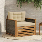 Lauko Vidurinis Sofa Natūralus ir bežinis