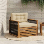 Lauko Vidurinis Sofa Natūralus ir bežinis