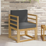 Lauko sofa Poliesteris Balta ir antracito