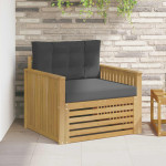 Lauko sofa Poliesteris Balta