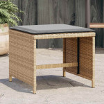 Garden Stool su pagalve 4 vnt. Smėlio spalvos mišinys