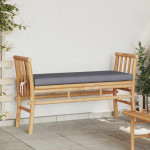 Sodo suolas 2 -Seater 110 x 38 x 65cm bambukas Ruda